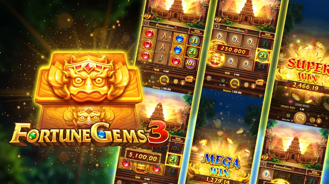 Colorful slot game with free spins feature